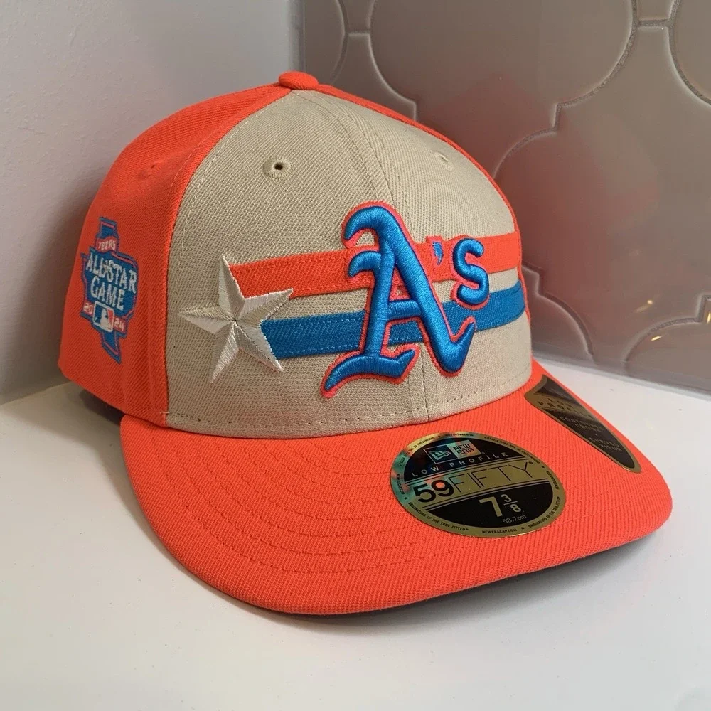 Oakland Athletics New Era 2024 All Star Game Low Profile 59FIFTY Hat 7 3/8